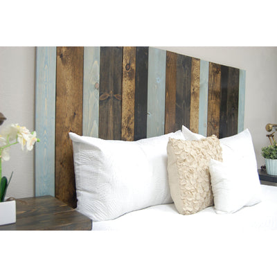 Barn Walls Handcrafted Floating Hanger 3 Panel Headboard, Queen (Open Box)