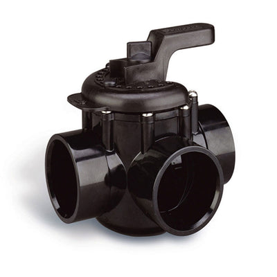 Pentair 263028 Pool 3-Way Plumbing PVC Diverter Valve 2" x 2.5" (Open Box)