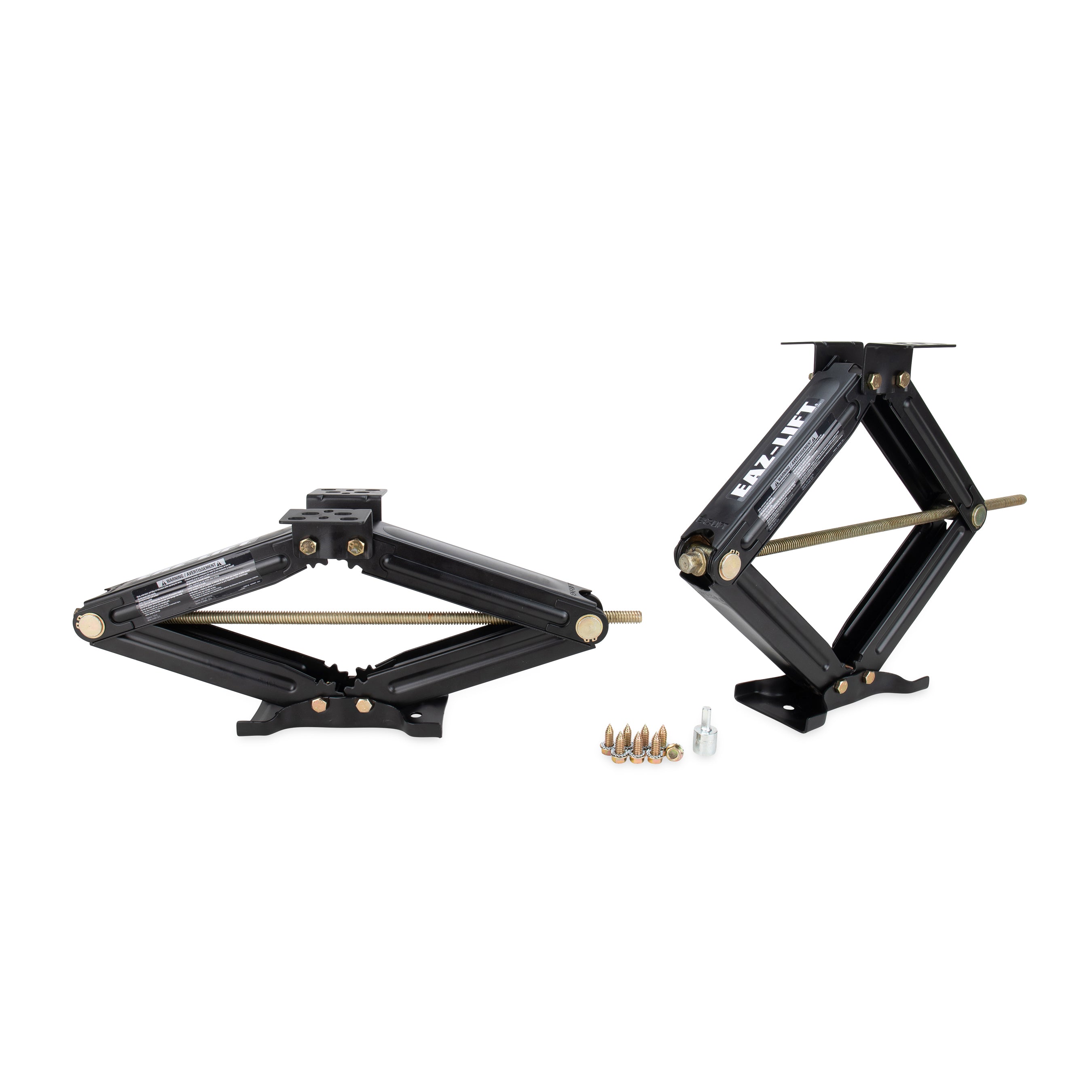 Eaz-Lift 24 Inch Stabilizing Scissor Jack for Campers and Trailers, Set of 2