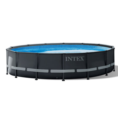 Intex 14' x 42" Ultra XTR Frame Above Ground Pool Set with 3 In Chlorine Tablets - VMInnovations