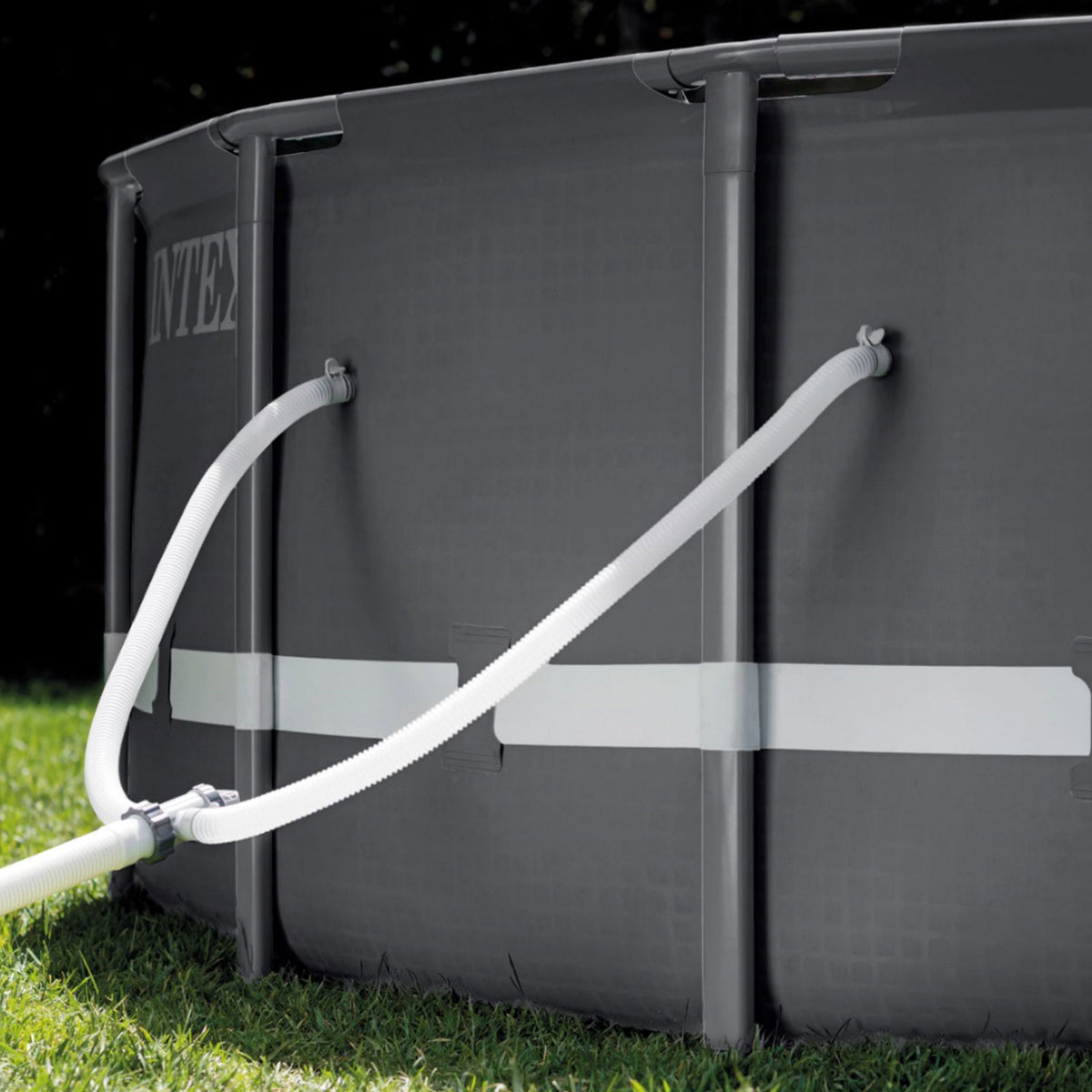 Intex Ultra XTR Frame 14'x42" Above Ground Pool and OptiFlow Premium Filter Sand