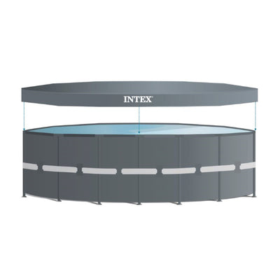 Intex 14' x 42" Ultra XTR Frame Above Ground Pool Set with 3 In Chlorine Tablets - VMInnovations