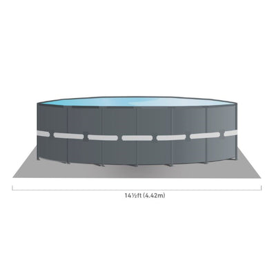 Intex 14' x 42" Ultra XTR Frame Above Ground Pool Set with 3 In Chlorine Tablets - VMInnovations