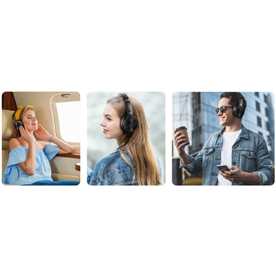 OneOdio A30 Hybrid Active Noise Canceling Headphones with Bluetooth Connection
