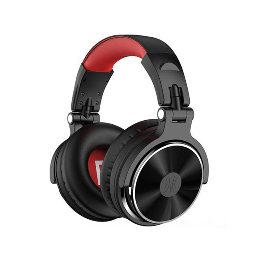 OneOdio Pro 10 Over Ear 50mm Driver Wired Studio DJ Headset, Red (Open Box) - VMInnovations