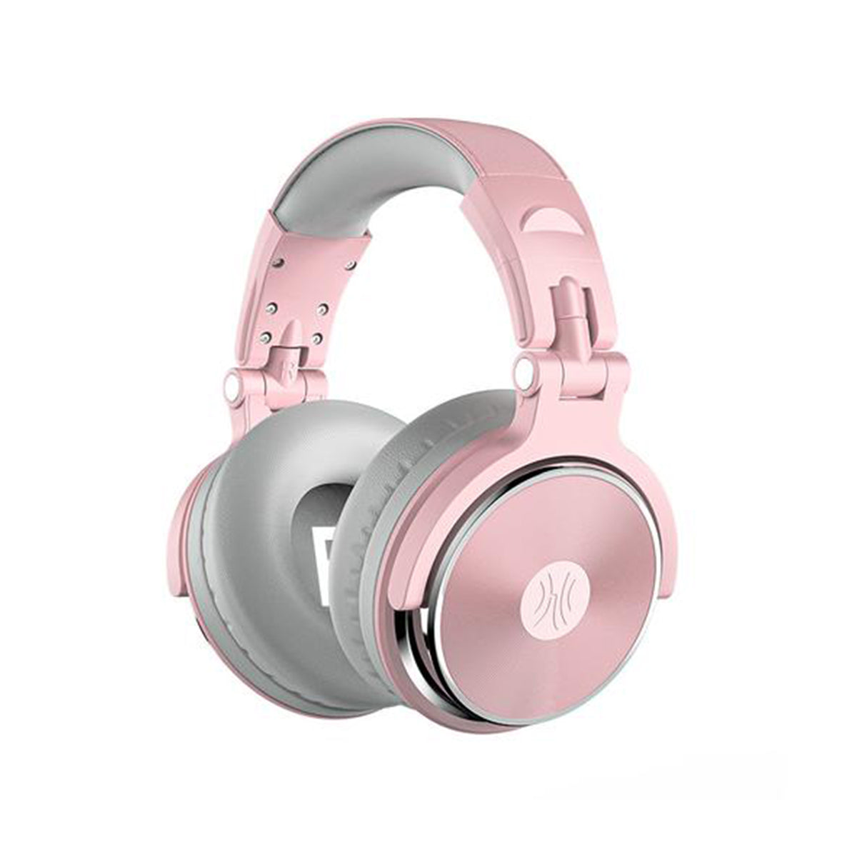 OneOdio Pro 10 Studio Wired DJ Headphones, Pink and T8 USB Wired Headphones