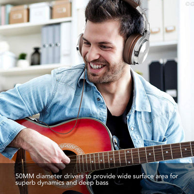 OneOdio Pro 30 Studio Wired Headphones, Silver and T8 USB Wired Headphones Set - VMInnovations