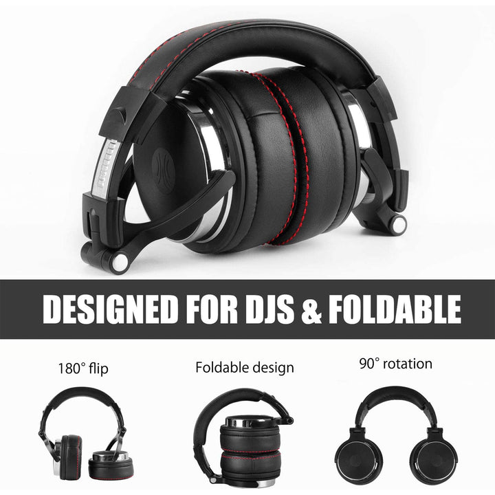 OneOdio Pro Studio & Wired Over Ear Headphones w/Hi-Res Audio, Black (For Parts) - VMInnovations