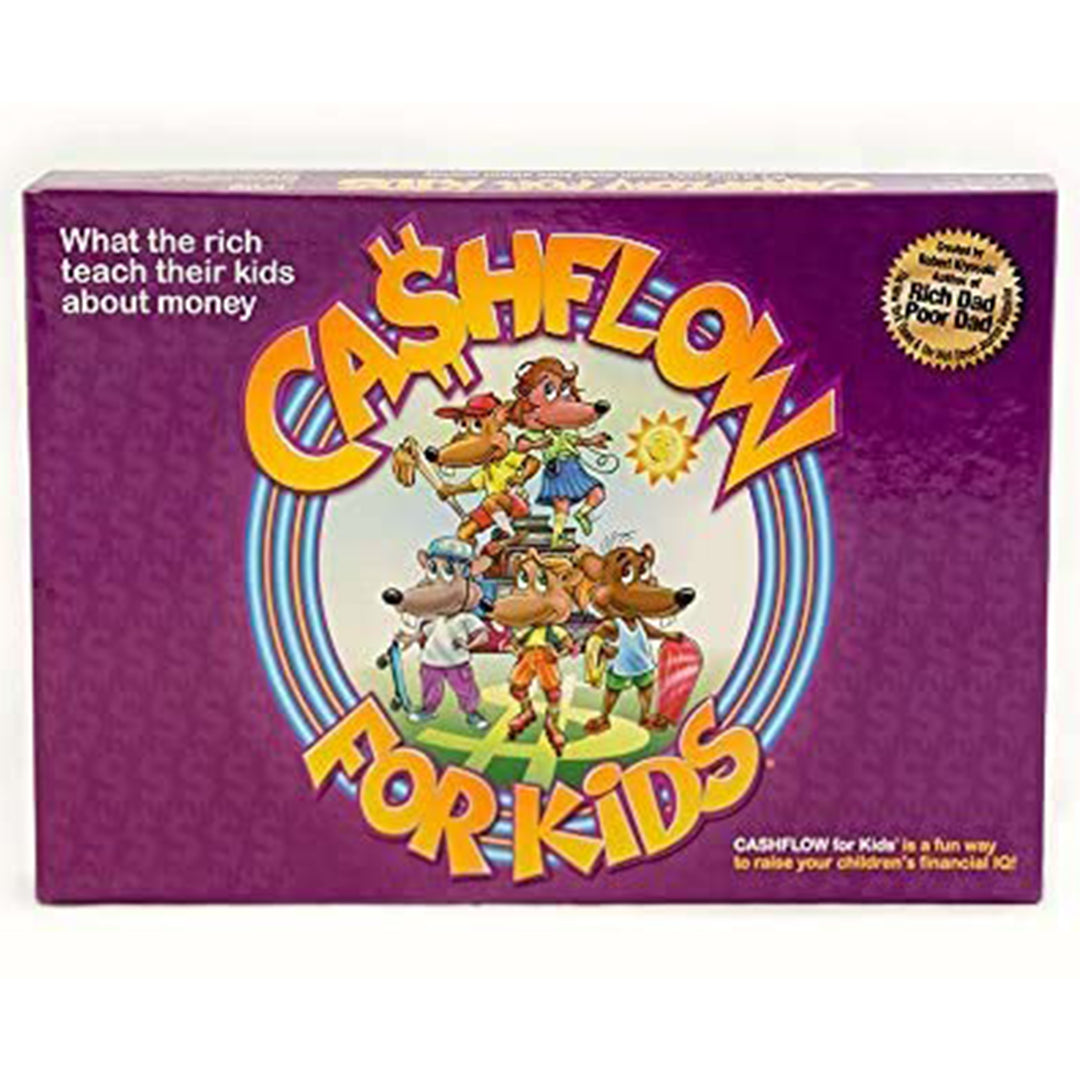 Rich Dad CASHFLOW How To Get Out Of The Rat Race Board Game, Adult & Kid Version