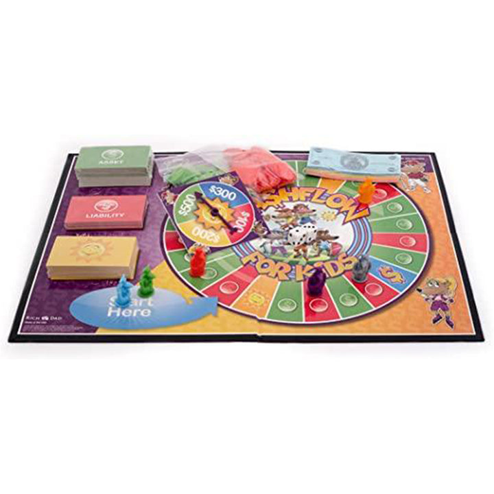 Rich Dad CASHFLOW for Kids, Educational Board Game for Ages 6 and UP