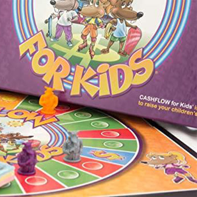 Rich Dad CASHFLOW for Kids, Educational Board Game for Ages 6 and UP