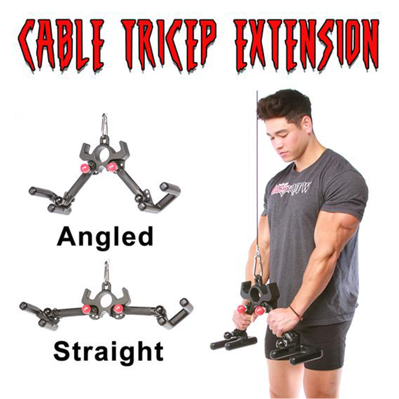 Back Widow Cable Attachment for Strength Training Fitness Machines (Open Box)