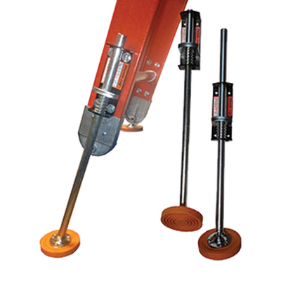 Xtenda-Leg Steel Extension Ladder Leveler with Kraton Rubber Feet (Open Box)