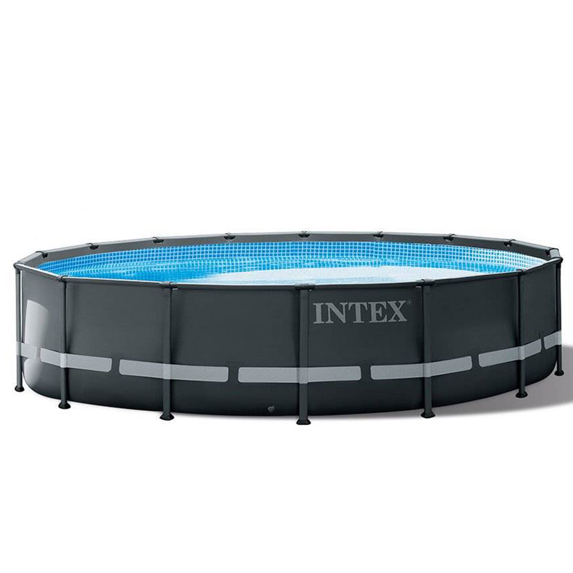 Intex 16ft x 48in Ultra XTR Round Frame Above Ground Pool, Pump, & Cleaning Kit