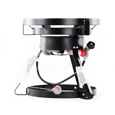 King Kooker MF-1700 17.50 Inch Heavy Duty Cooker for Large 5 and 10 Gallon Pots