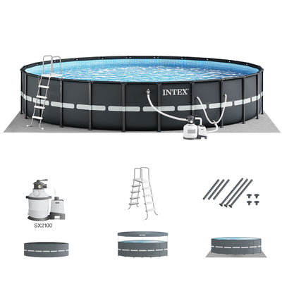 Intex 18' x 52" Ultra XTR Frame Round Above Ground Pool Set with Pump (Used) - VMInnovations