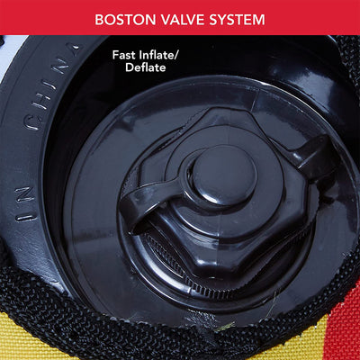 AquaPro 50 In 1 Rider Towable, Yellow & Red, with 96 In Tiger 2 Person Towable
