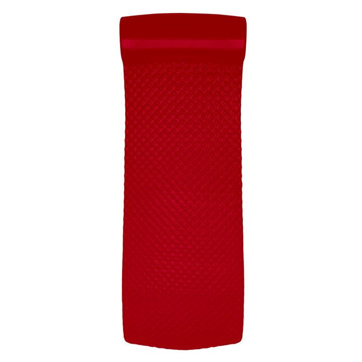 TRC Super Soft 2 Inch Thick Vinyl Foam Swimming Pool Float Mat, Red (Used)