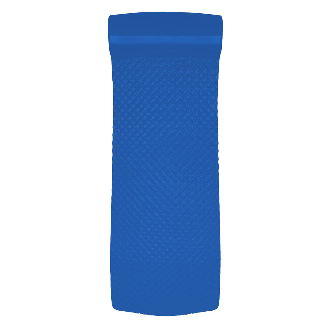 TRC Recreation Super Soft 2" Thick Pool Float Swim Lounger, Indigo Blue (Used)