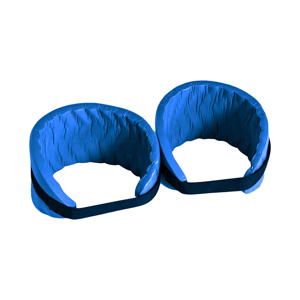 TRC Recreation Super Soft Aquatic Fitness Gear Ankle Wrap Pair, Blue (Open Box) - VMInnovations