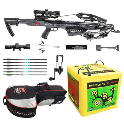 Killer Instinct Burner Crossbow with Case, Reloader, Bolts, & Morrell Target Bag