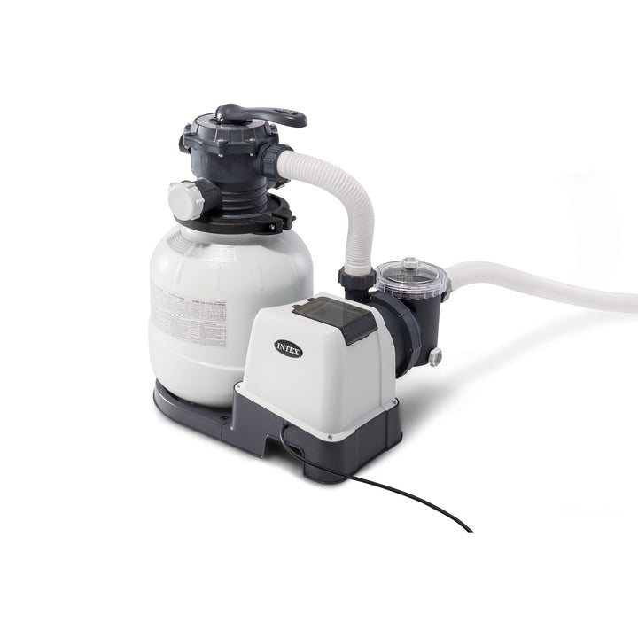 Intex 24'x12'x 52" Rectangular Ultra XTR Frame Swimming Pool w/ Pump(Open Box)