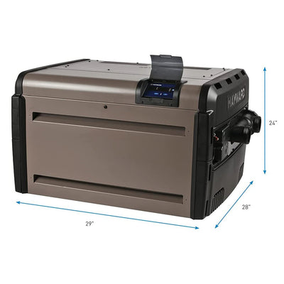 Hayward Universal H Series 200,000 BTU Natural Gas In Ground Pool and Spa Heater - VMInnovations