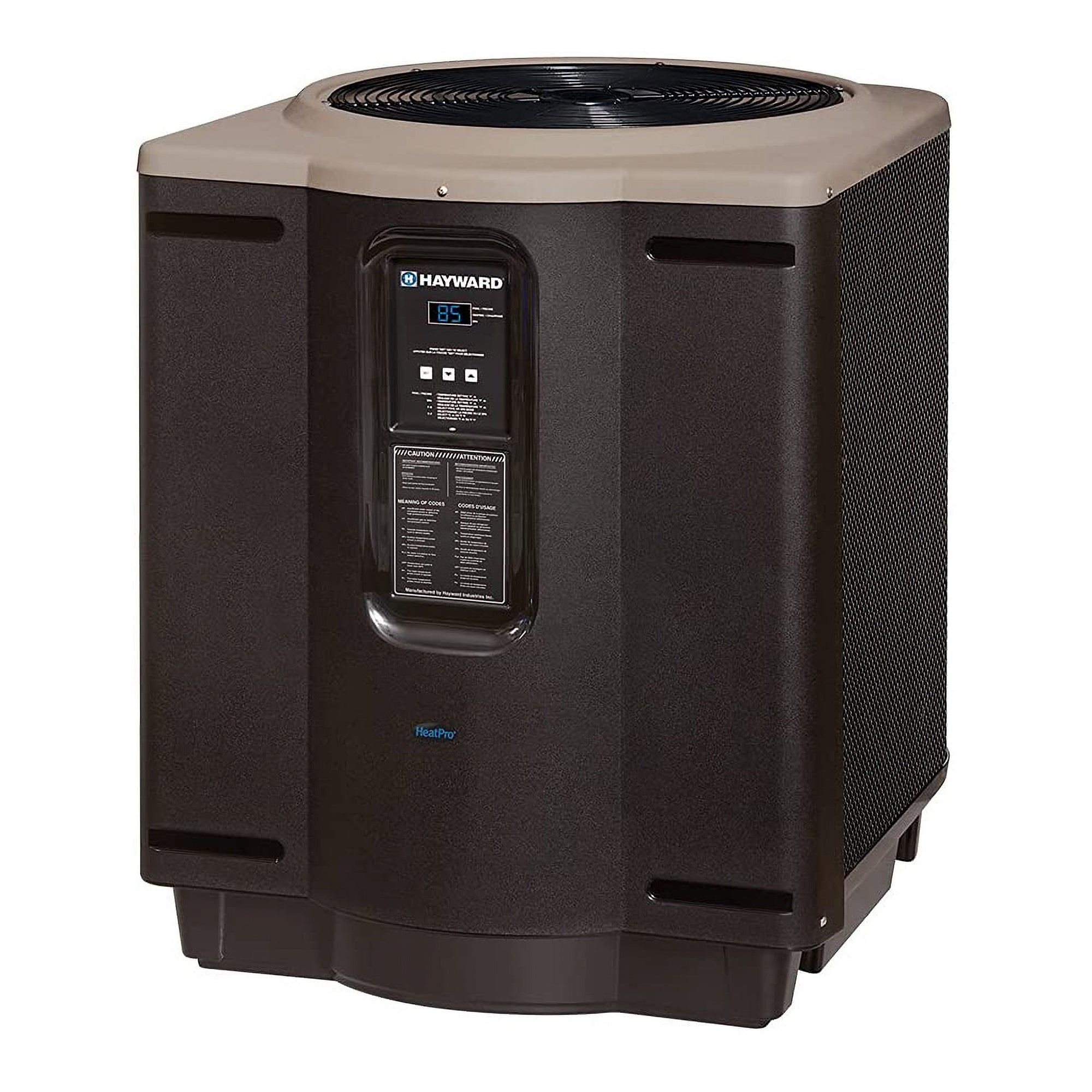 Hayward W3HP21404T HeatPro 140,000 BTU In Ground Pool Heat Pump, Square Platform
