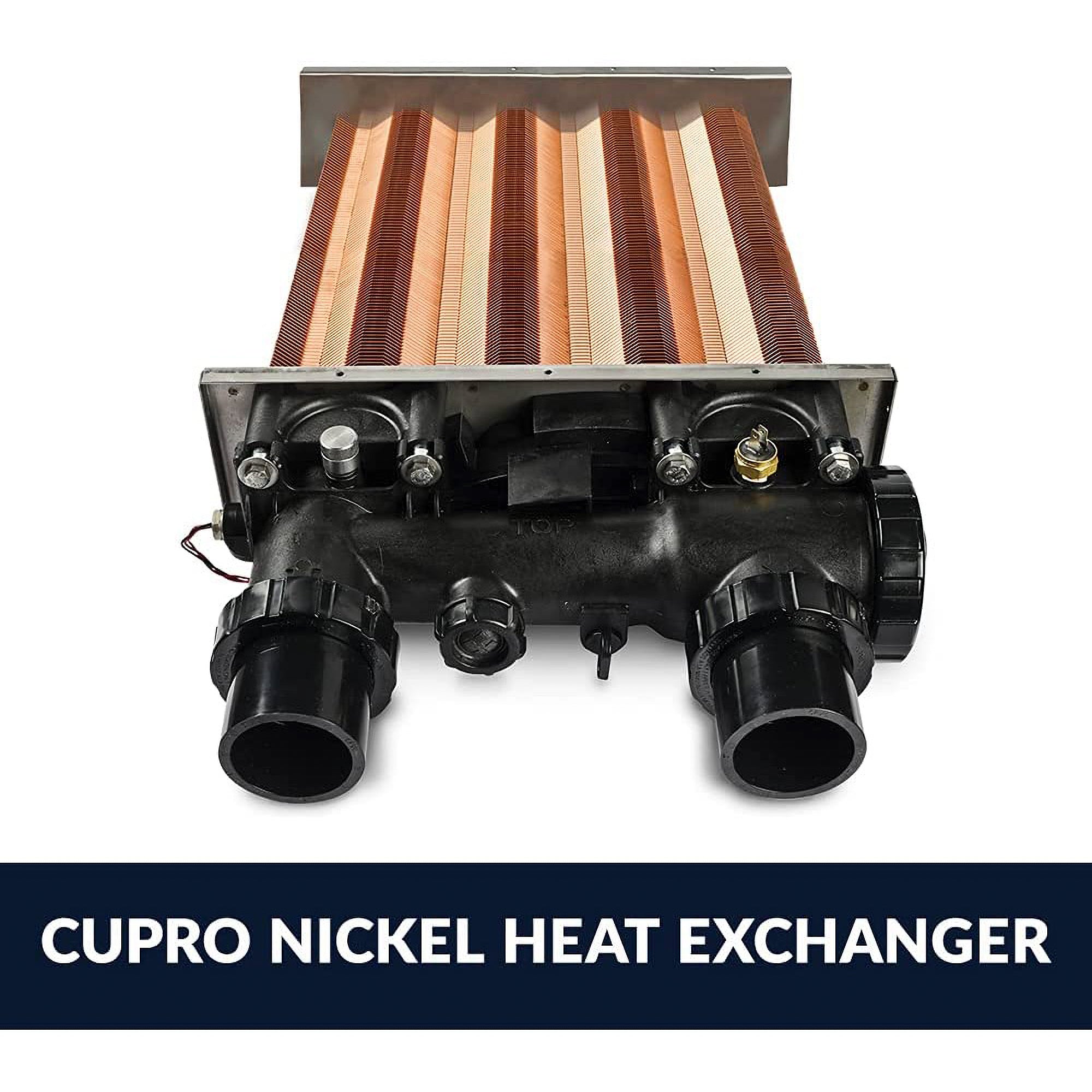 Hayward H Series 400,000 BTU Natural Gas In Ground Pool & Spa Heater (For Parts) - VMInnovations