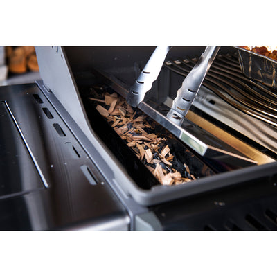 Napoleon 67013 Stainless Steel Barbeque Smoker Box Grill Accessory (Open Box)