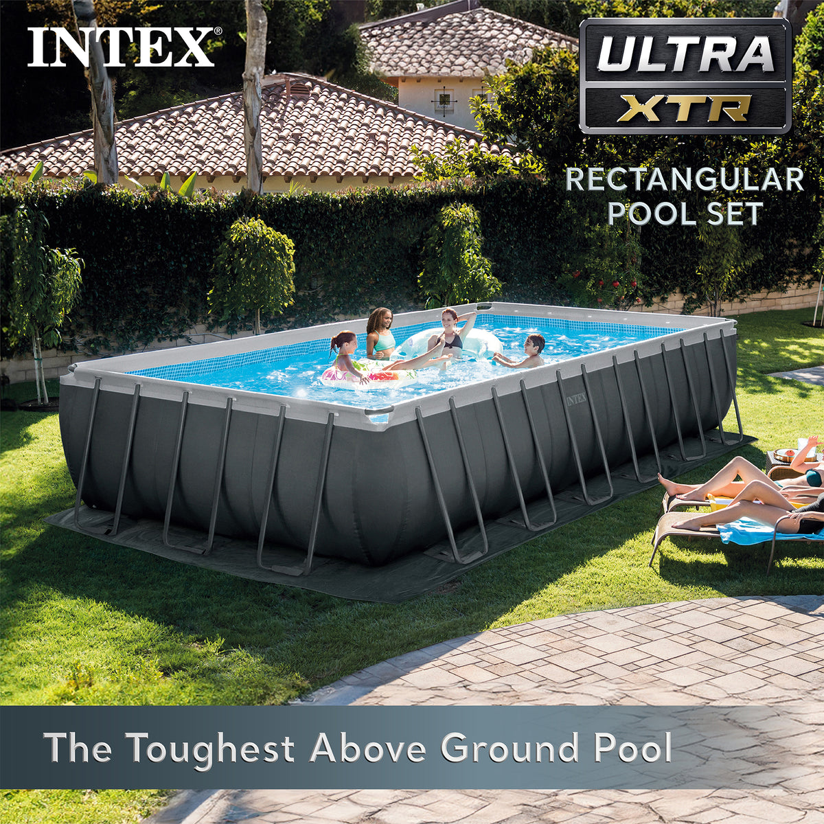 Intex 24'x12'x52" Ultra XTR Pool Set w/Combo System & 2 Maintenance Kits - VMInnovations