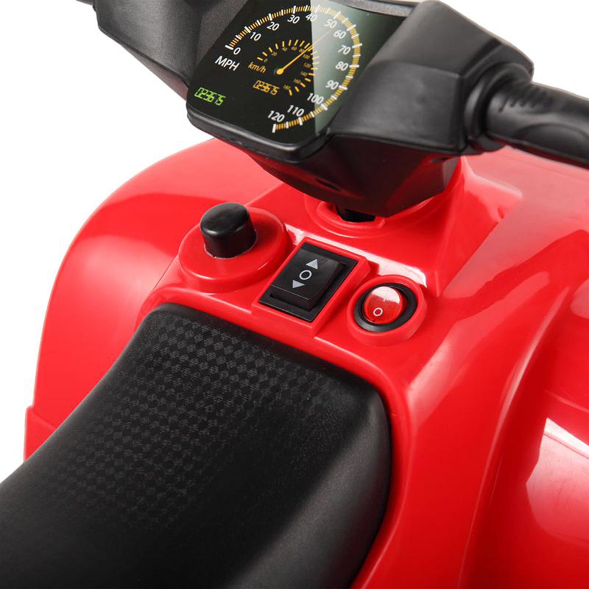 TOBBI 6V Kids Electric Battery Powered Ride On 4 Wheel ATV Quad Car (Open Box) - VMInnovations