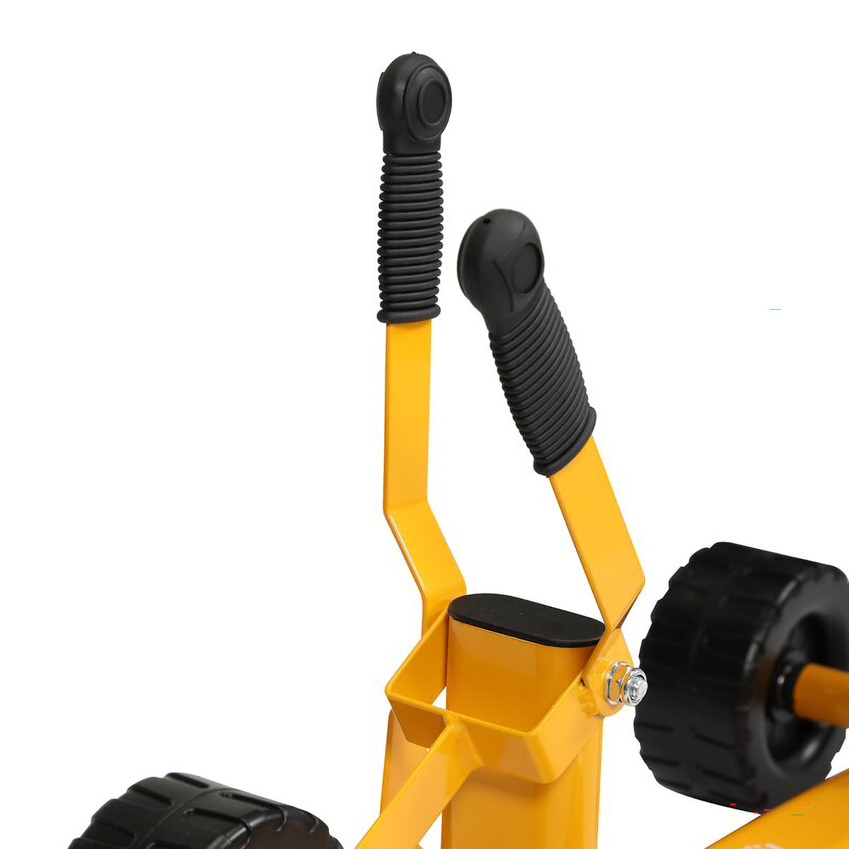 TOBBI Steel Sand Digger Ride On Construction Sandbox Scooper, Yellow (Open Box)