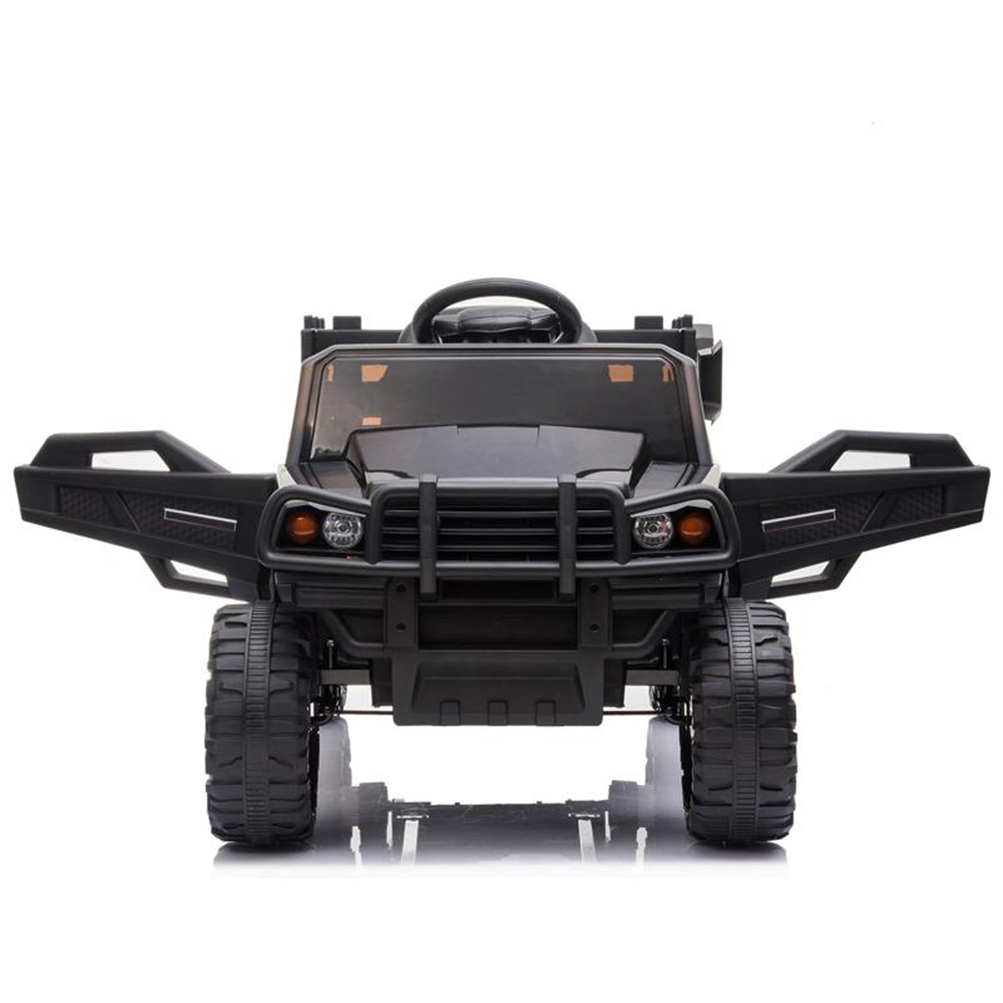TOBBI 12V Kids Rechargeable Battery Ride On Tractor w/Remote Control, (Open Box)