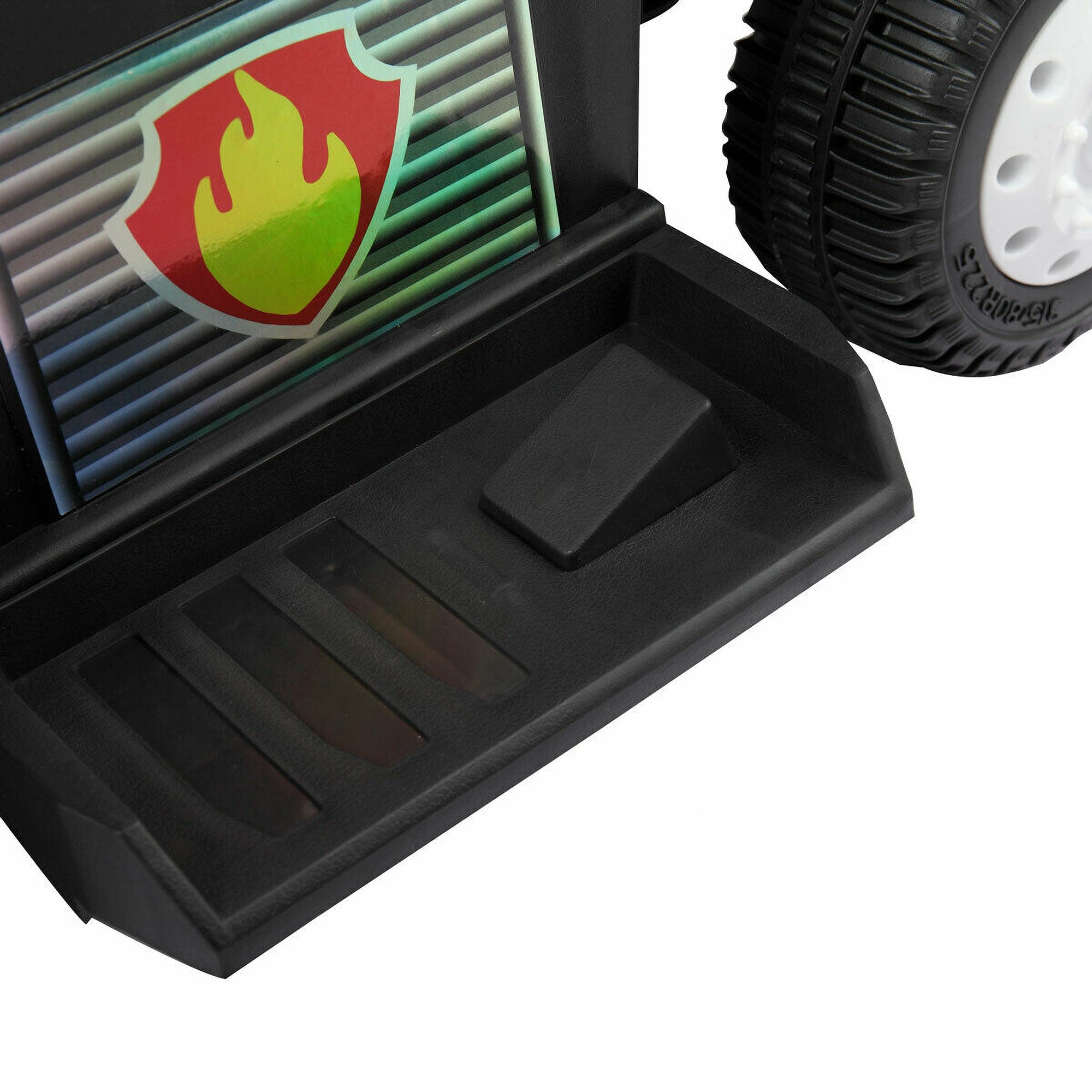TOBBI 6 Volt Battery Powered Ride On Electric Fire Truck for Ages 3 Years & Up - VMInnovations