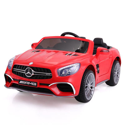 TOBBI Kids Rechargeable Battery Ride On Toy Mercedes Benz Car w/ Remote, (Used)