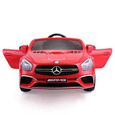 TOBBI Kids Rechargeable Battery Ride On Toy Mercedes Benz Car w/ Remote, (Used)