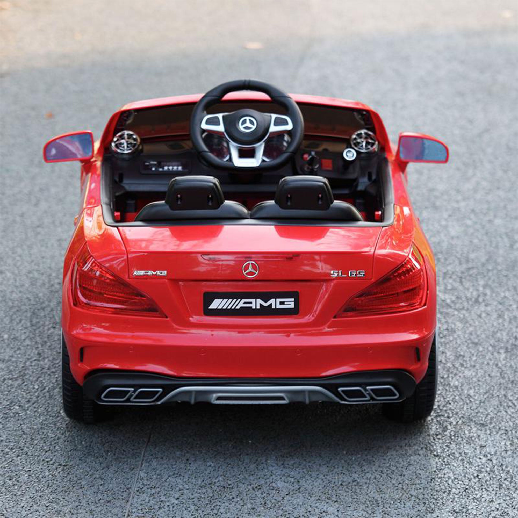 TOBBI Kids Rechargeable Battery Ride On Toy Mercedes Benz Car w/ Remote, (Used)