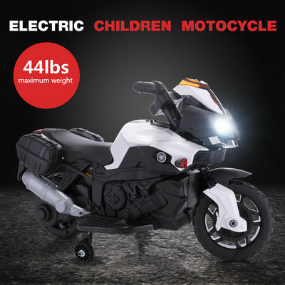 TOBBI Battery Powered Ride On Motorcycle for Ages 3 Years and Up (Open Box)