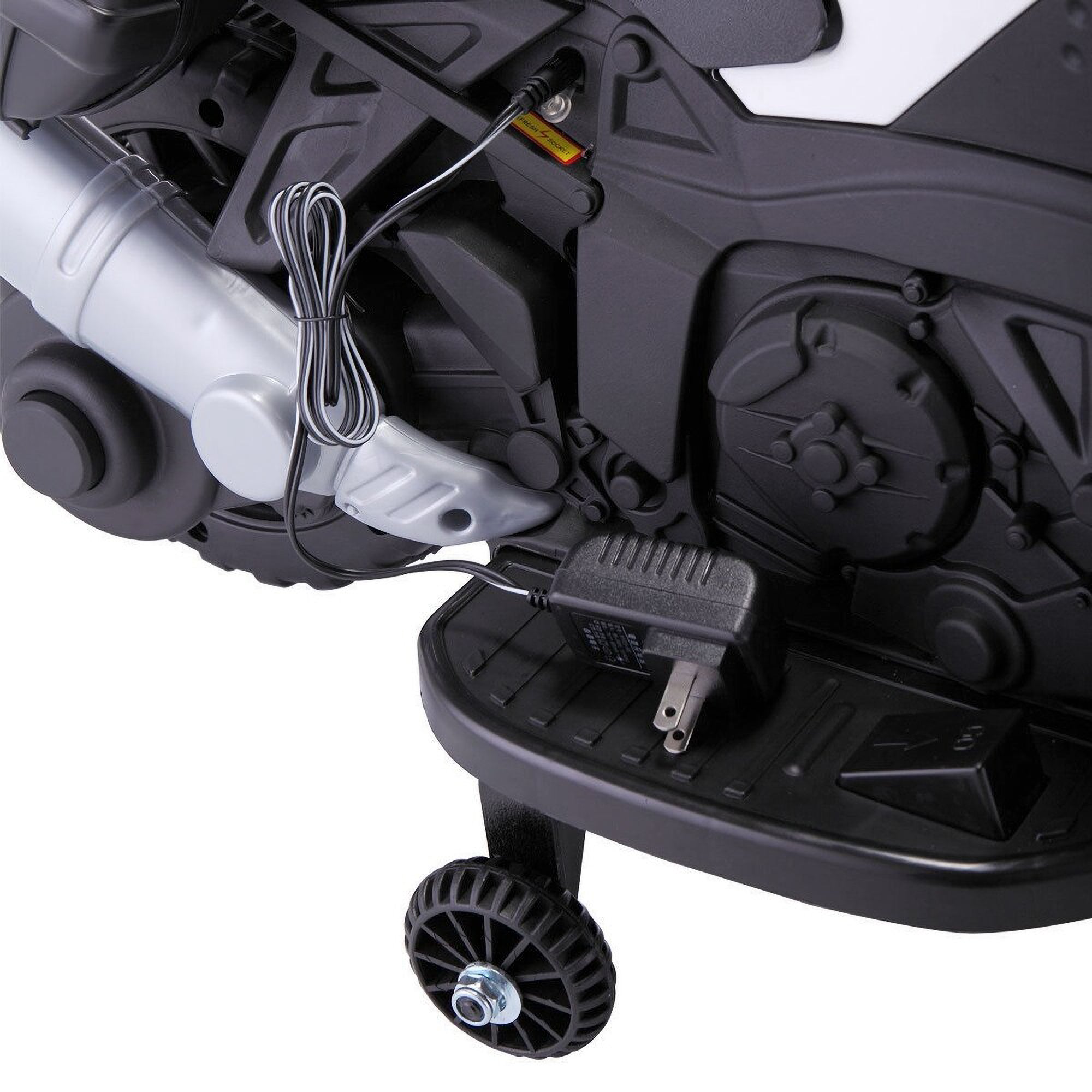 TOBBI Battery Powered Ride On Motorcycle for Ages 3 Years and Up (Open Box)