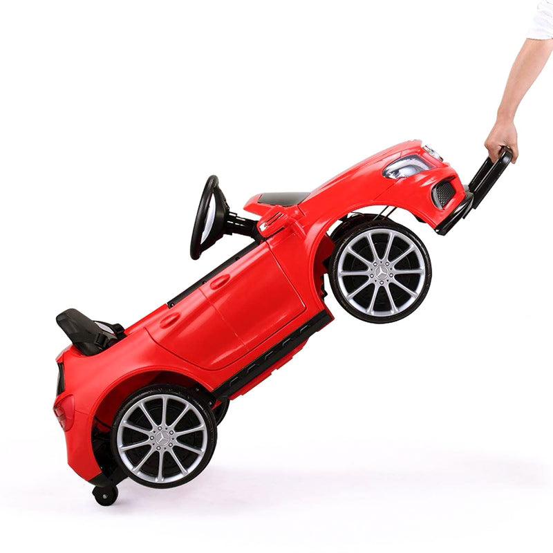 TOBBI 6 Volt Kids Electric Battery Powered Ride On Toy Mercedes Benz (Open Box)