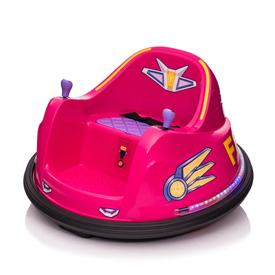 TOBBI 6 Volt Kids Electric Battery Powered Ride On Bumper Car Vehicle (Open Box)