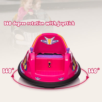 TOBBI 6 Volt Kids Electric Battery Powered Ride On Bumper Car Vehicle (Open Box)