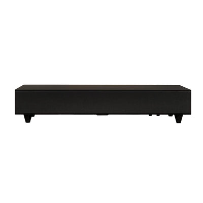 Theater Solutions by Goldwood 250 Watt 8 Inch Slim Home Theater Subwoofer, Black