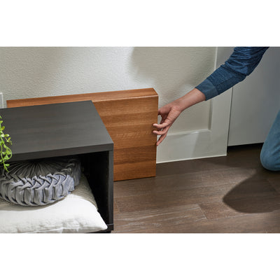 Theater Solutions by Goldwood 250 Watt 8" Slim Home Theater Subwoofer, Mahogany