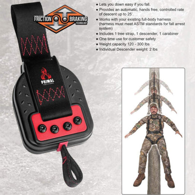 Primal Treestands Mac Daddy 17' Hunting Ladderstand w/Automatic Emergency Device