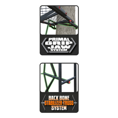 Primal Treestands Mack Daddy 22' Hunting Ladderstand w/ Descender