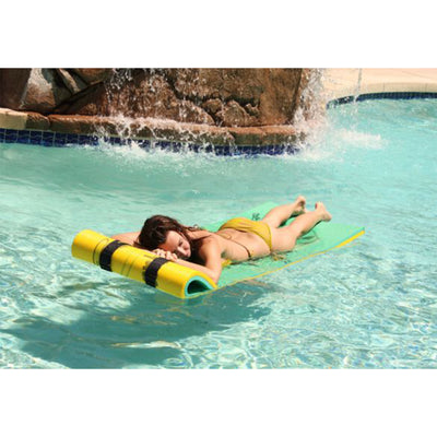 Aqua Lily Pad Tadpole Single Adult Floating Foam Pool Lounger Mat (Used) - VMInnovations