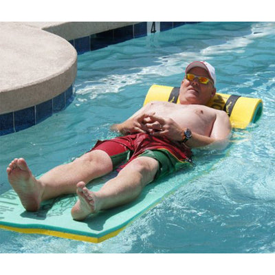 Aqua Lily Pad Tadpole Single Adult Floating Foam Pool Lounger Mat (Used)