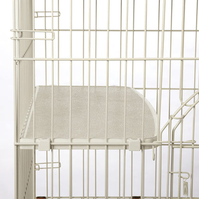 ProSelect 48" Foldable Cat Cage w/ Dual Doors & Adjustable Perches (Open Box)
